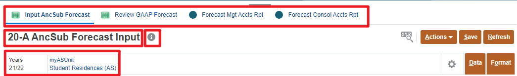 Ancillary and Subsidiary Form Basics